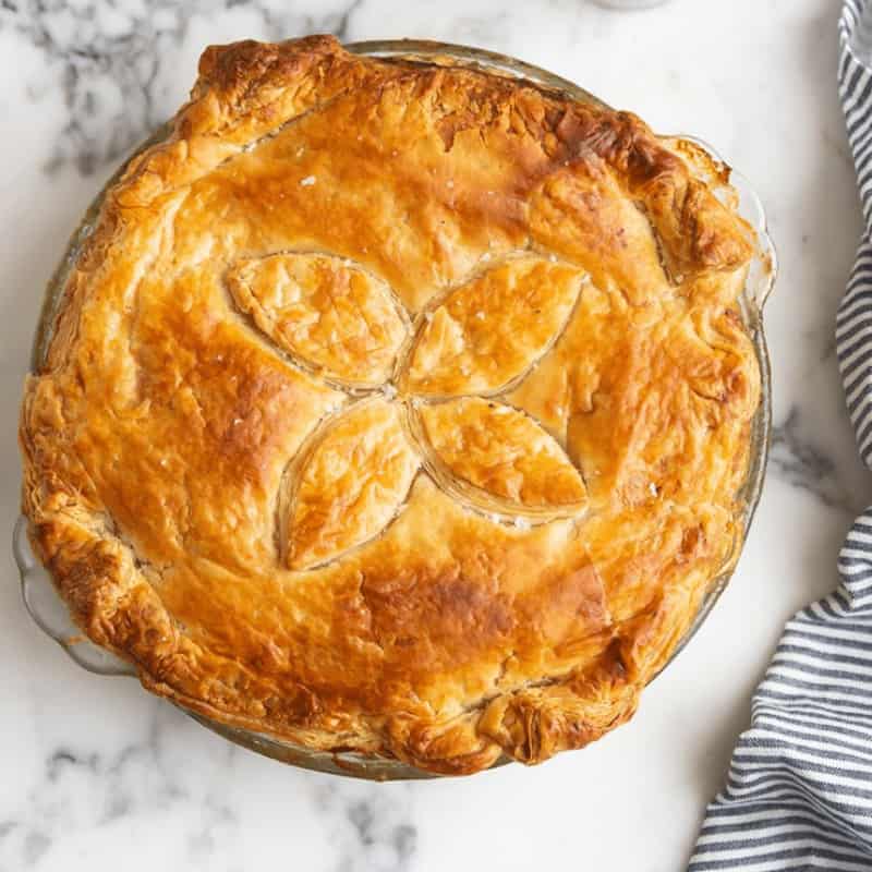 Jamie Oliver Chicken and Leek Pie 30-Minute Meal