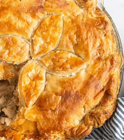 Jamie Oliver Chicken and Leek Pie 30-Minute Meal