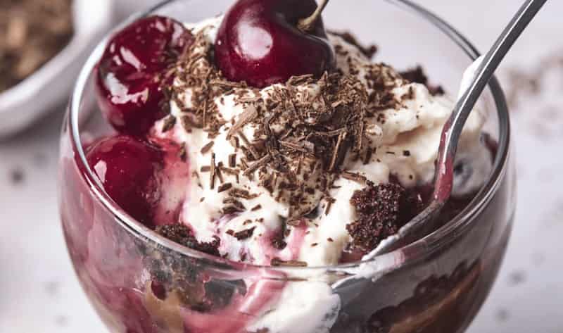 Jamie Oliver Black Forest Trifle