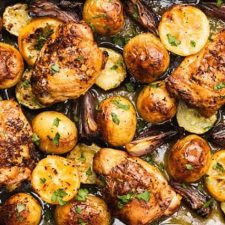 Jamie Oliver Chicken Traybake with Potatoes Recipe