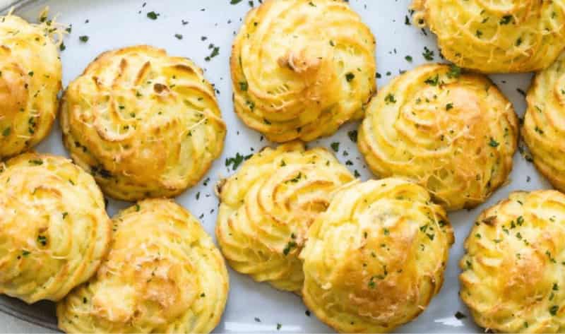 Jamie Oliver Crispy Duchess Potatoes