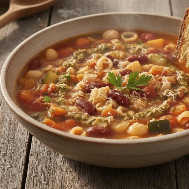 Jamie Oliver Minestrone Soup (15 Minute Meals)