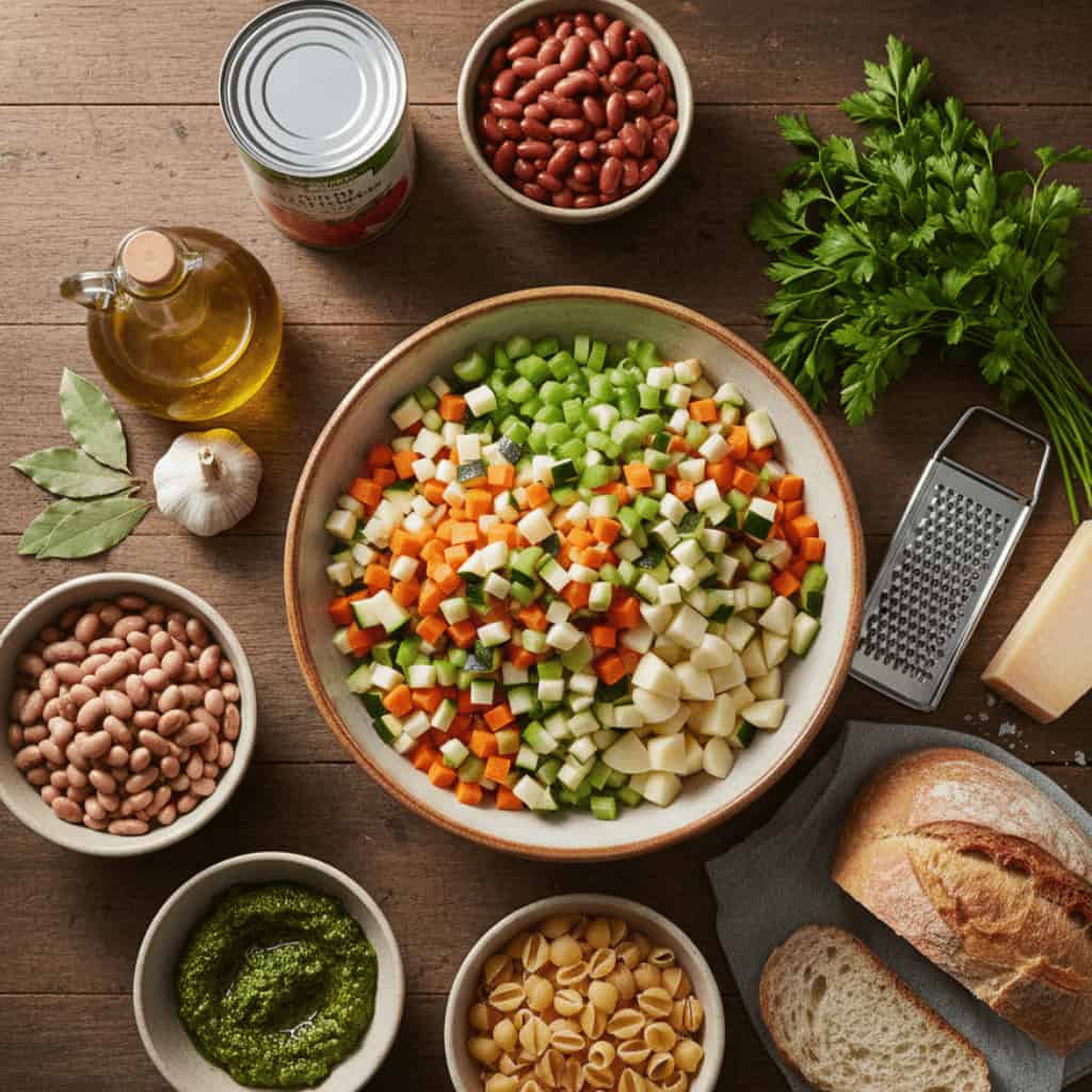 Jamie Oliver Minestrone Soup (15 Minute Meals)