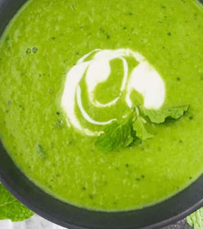 Jamie Oliver Pea and Mint Soup