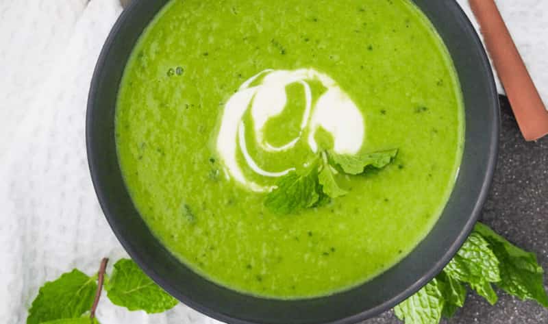 Jamie Oliver Pea and Mint Soup
