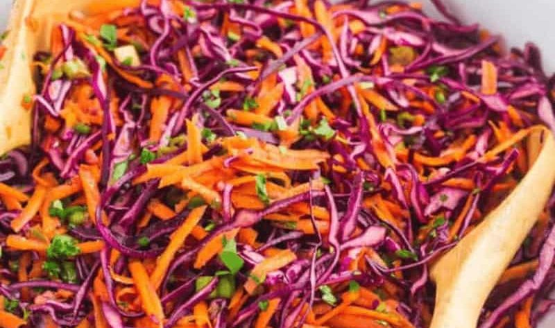 Jamie Oliver Red Cabbage Slaw