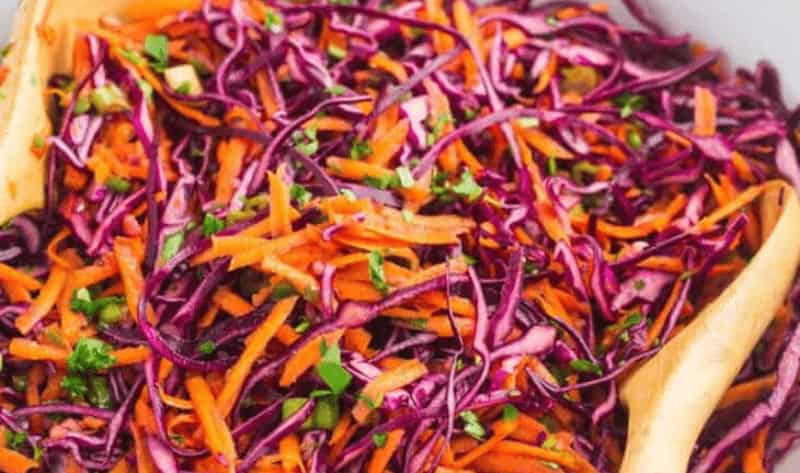 Jamie Oliver Red Cabbage Slaw
