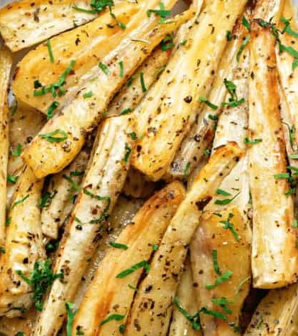 Jamie Oliver Roasted Parsnips