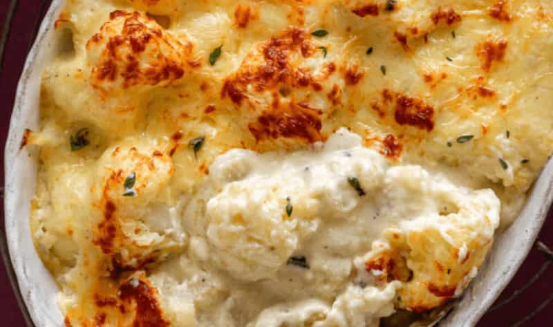 Jamie Oliver ultimate cauliflower cheese