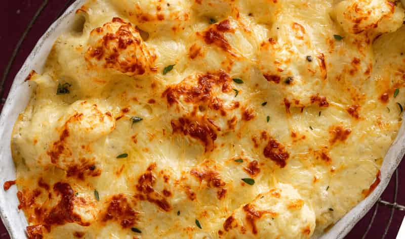 Jamie Oliver ultimate cauliflower cheese