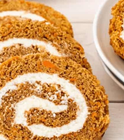 Jamie Oliver Rolled Carrot Cake
