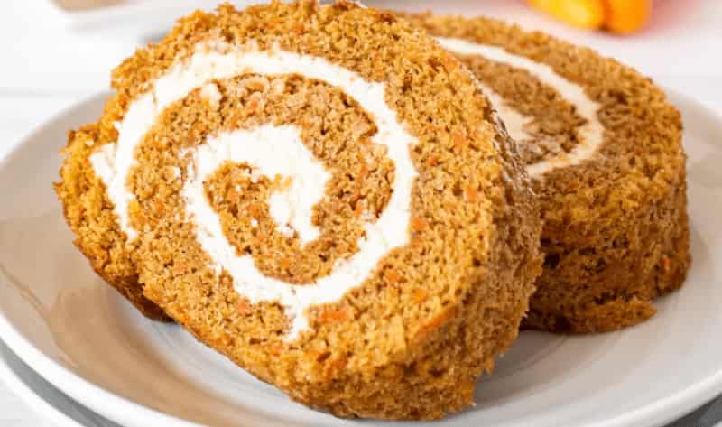 Jamie Oliver Rolled Carrot Cake