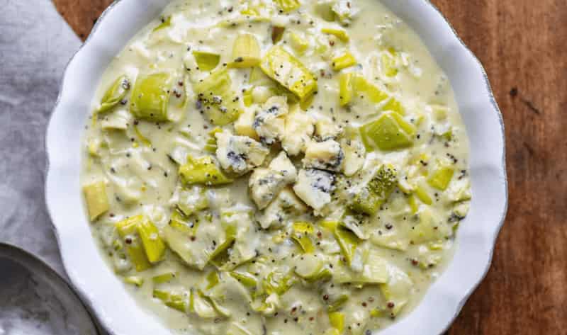 Jamie Oliver Creamy Leeks