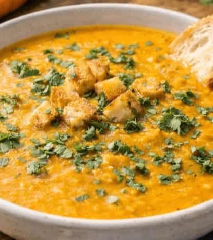 Jamie Oliver Carrot and Coriander Soup