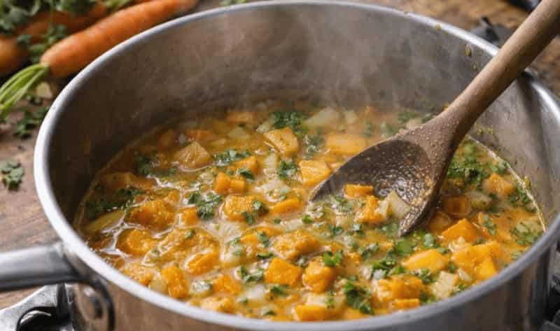 Jamie Oliver Carrot and Coriander Soup