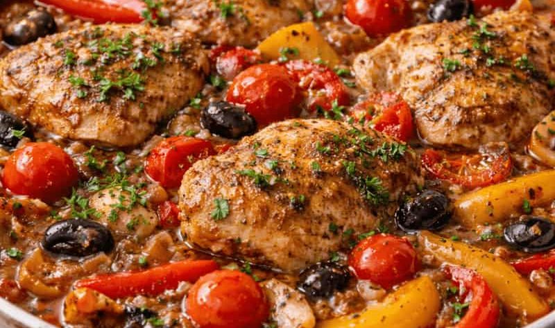 Jamie Oliver Chicken Cacciatore 15 Minute Meals