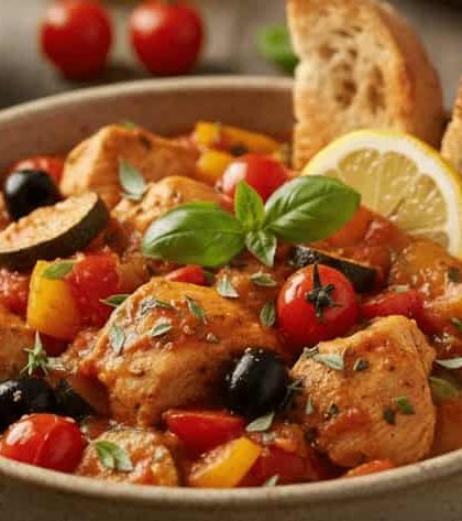 Jamie Oliver Mediterranean Chicken Stew