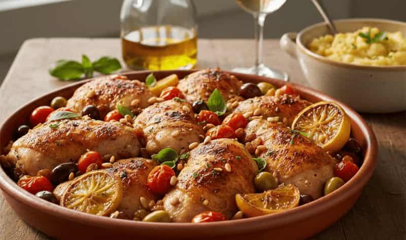 Jamie Oliver Sicilian Chicken