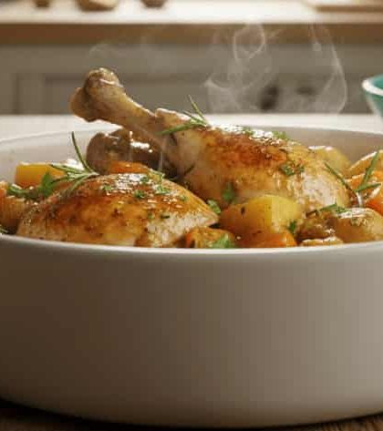 Jamie Oliver Slow Cooker Chicken Stew