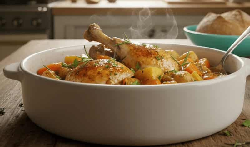 Jamie Oliver Slow Cooker Chicken Stew