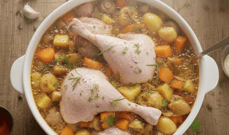 Jamie Oliver Slow Cooker Chicken Stew