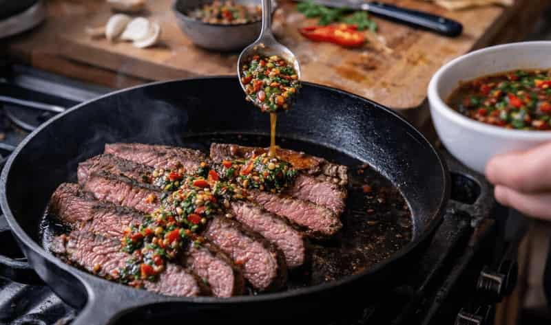 Jamie Oliver 15 Minute Meals Steak.