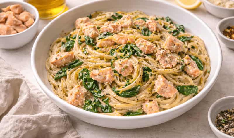 Jamie Oliver 5 Ingredients Salmon Pasta