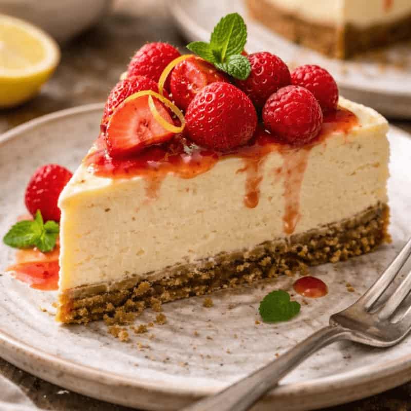 Jamie Oliver Air Fryer Cheesecake