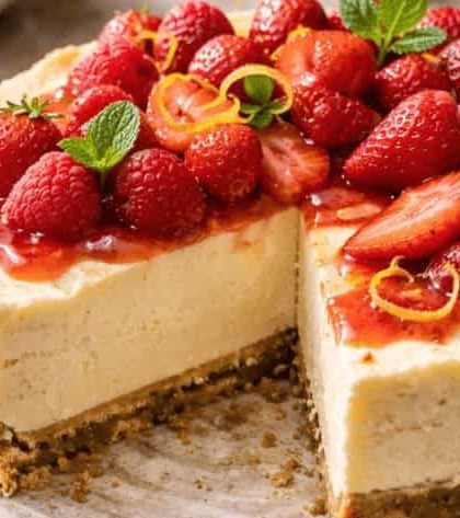 Jamie Oliver Air Fryer Cheesecake