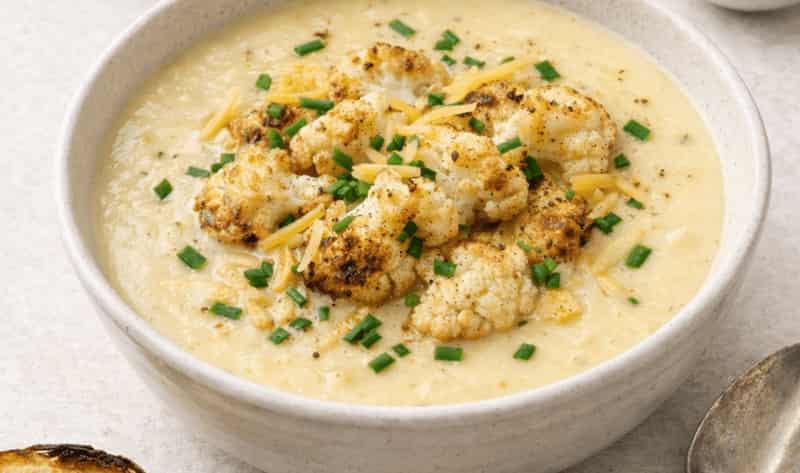 Jamie Oliver Cauliflower Cheese Soup
