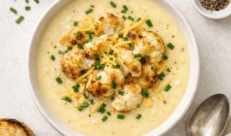 Jamie Oliver Cauliflower Cheese Soup