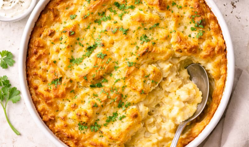 Jamie Oliver Cheese and Potato Pie