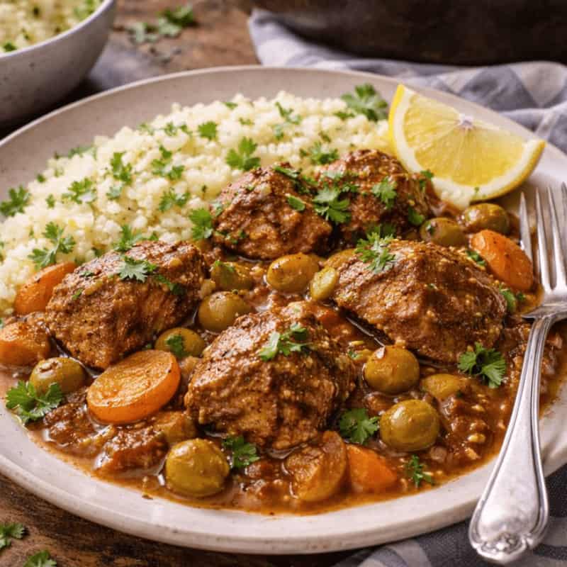 Jamie Oliver Moroccan Lamb
