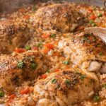 Jamie Oliver Chicken Thighs and Rice