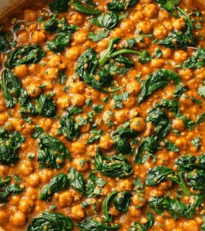 Jamie Oliver Chickpea and Spinach Curry