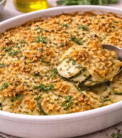 Jamie Oliver Courgette Gratin