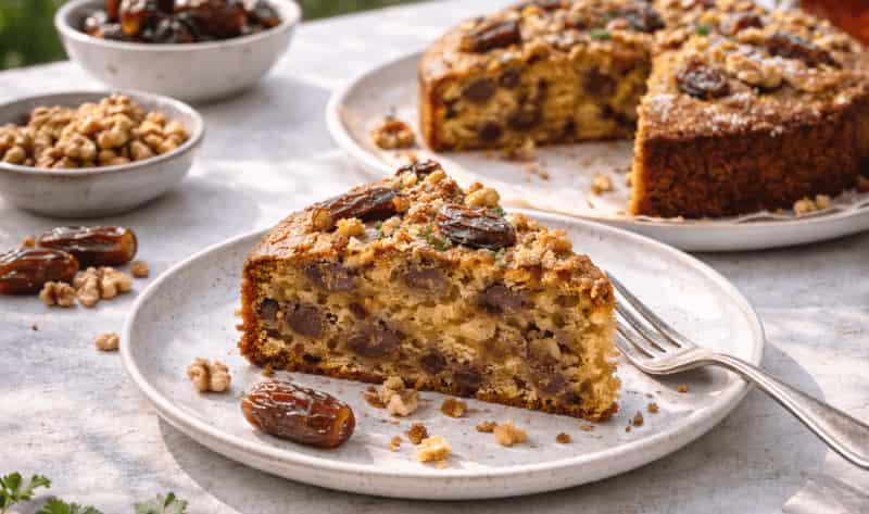 Jamie Oliver Date And Walnut Cake