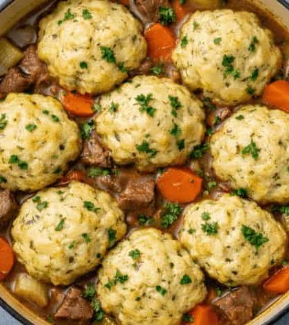 Jamie Oliver Dumplings for Stew