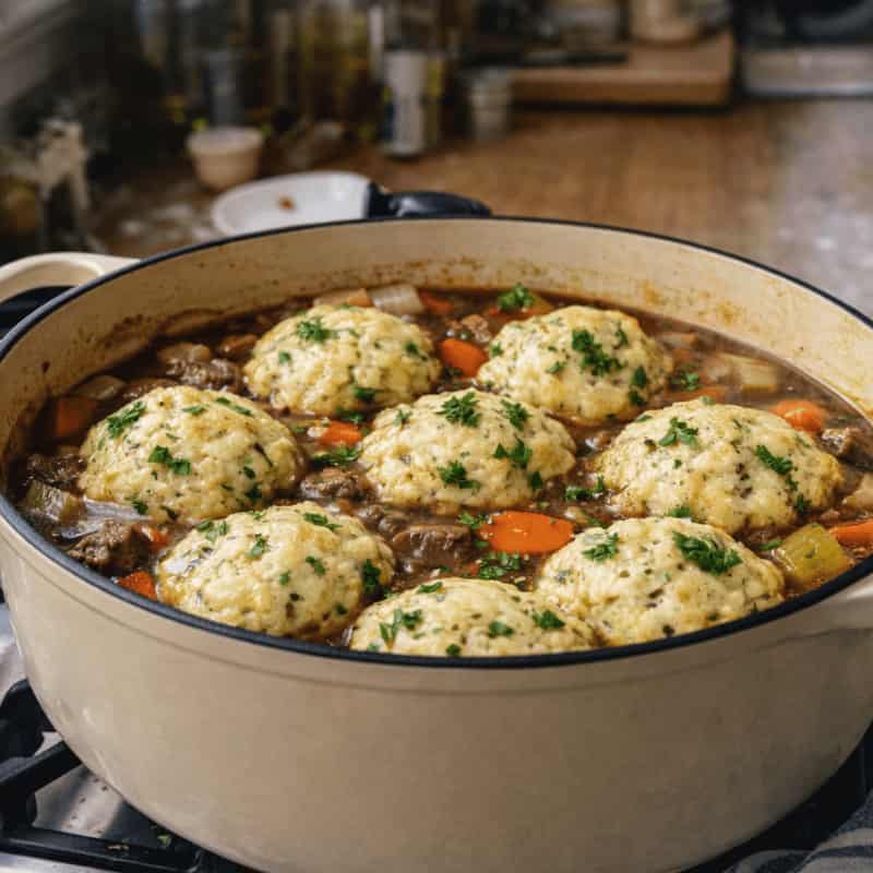 Jamie Oliver Dumplings for Stew