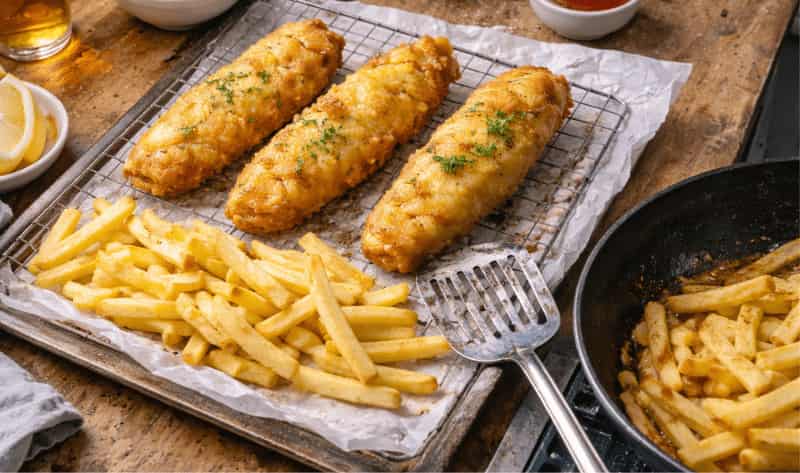 Jamie Oliver Fish and Chips