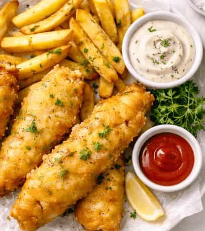 Jamie Oliver Fish and Chips
