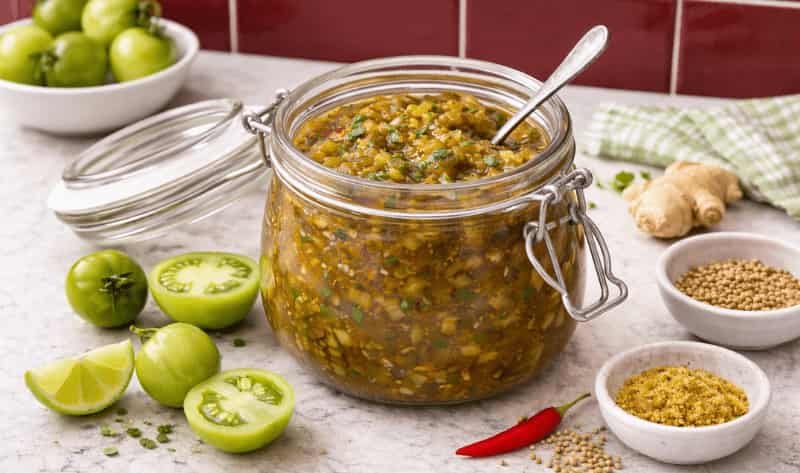 Jamie Oliver Green Tomato Chutney