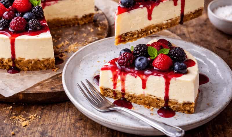 Jamie Oliver Mascarpone Cheesecake