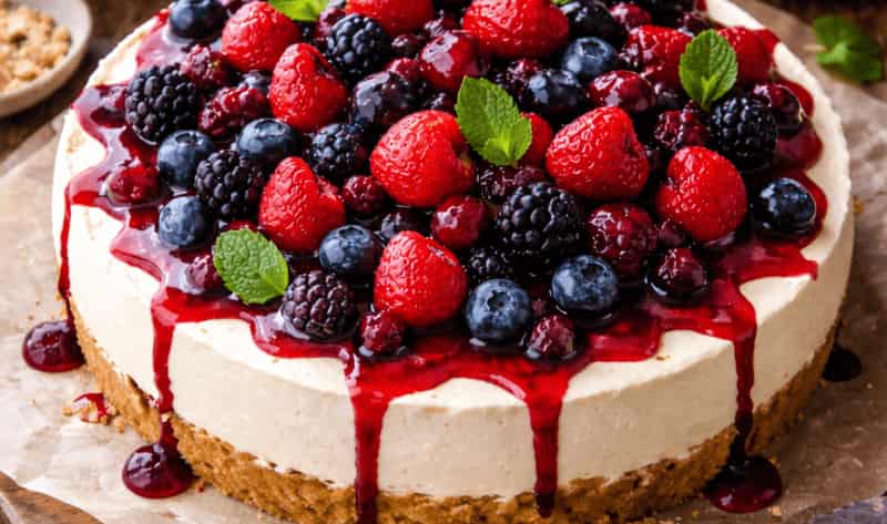 Jamie Oliver Mascarpone Cheesecake