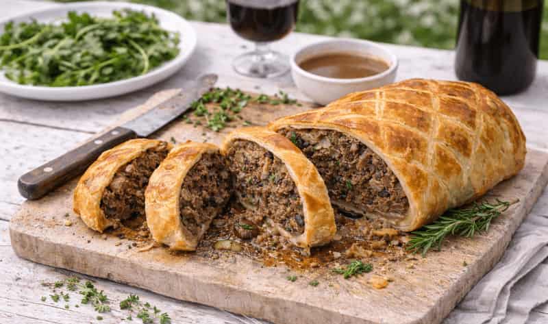 Jamie Oliver Minced Beef Wellington