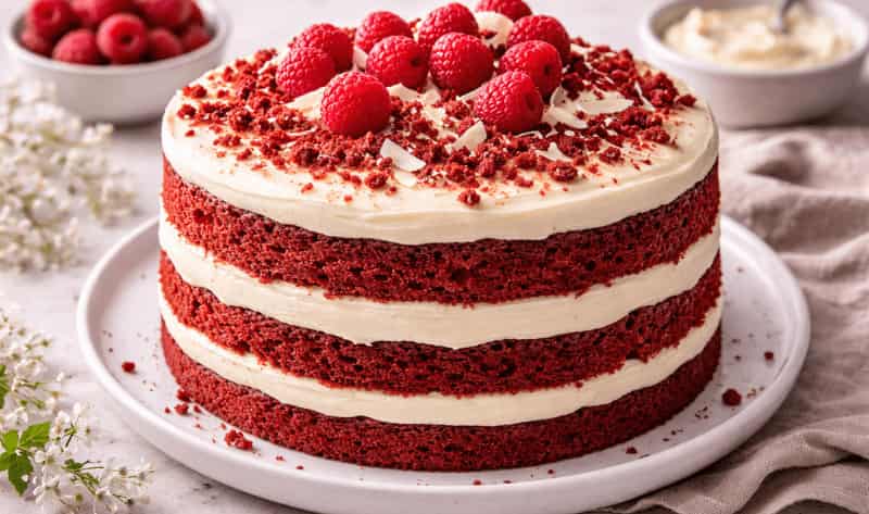 Jamie Oliver Red Velvet Cake
