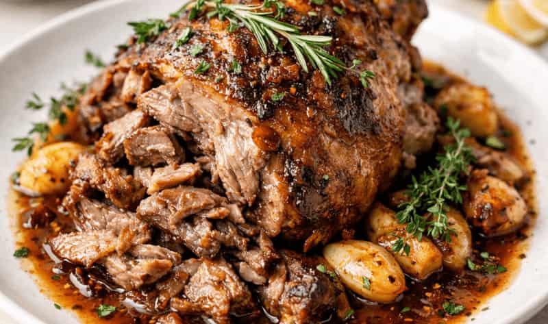 Jamie Oliver Slow Cooker Lamb Leg