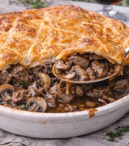 Jamie Oliver Steak And Mushroom Pie
