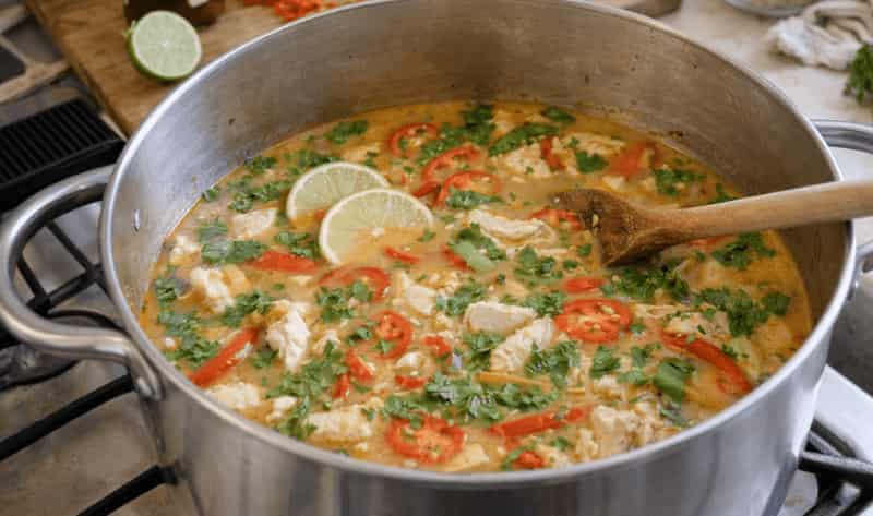 Jamie Oliver Thai Chicken Soup