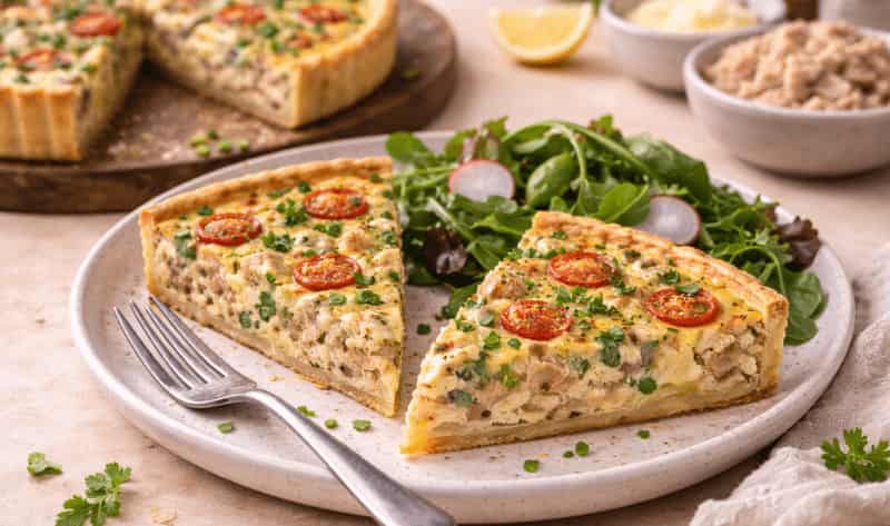 Jamie Oliver Tuna Quiche